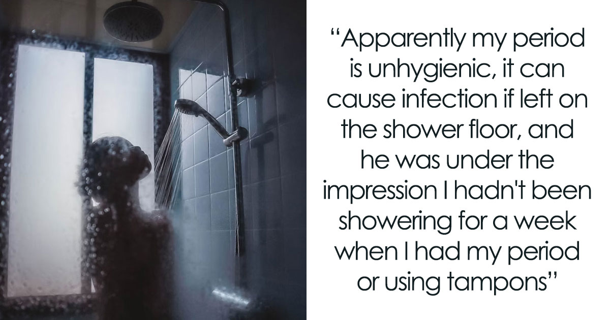 Woman Laughs In Guy’s Face After He “Bans” Her From Using The Shower On Her Period